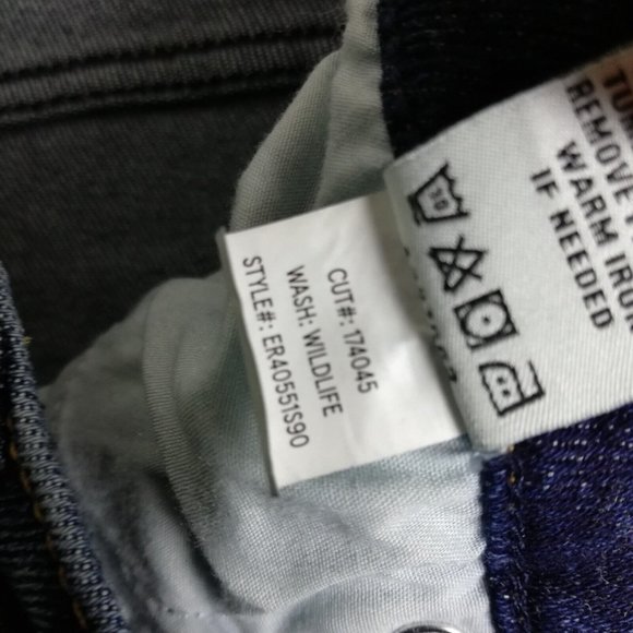 Serra Retreat Womens Jeans Straight Leg Blue Denim Dark Wash High Rise 0 New - Picture 10 of 14